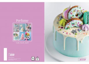 Bilježnica A4 Spiralna  crte  Parfume